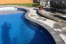 Inground Pools - Patios and Decks: Texture mat - Image: 143